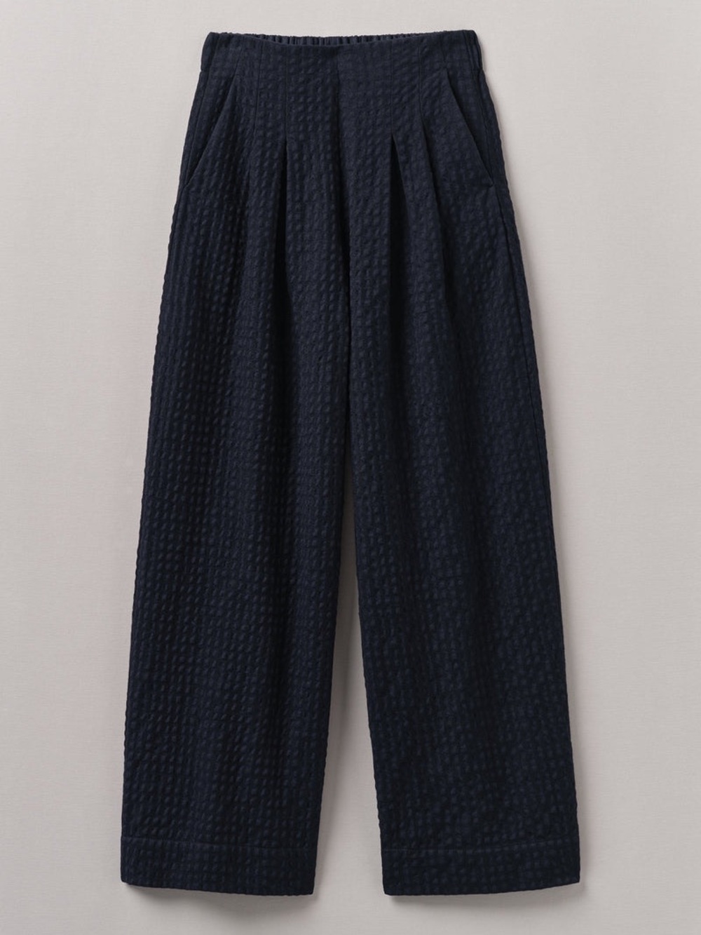 Toast Corinne Herringbone Wide Leg Trouser Pants Wool Cotton Size 6 NWT - Picture 5 of 10